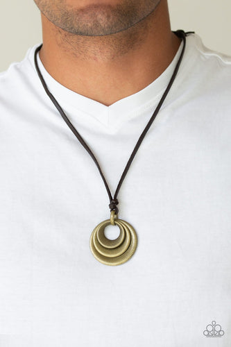 Paparazzi Desert Spiral - Brass